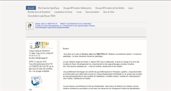 Desktop Screenshot of dr-ribeyrolle.com